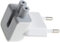 2 adaptadores de CA para DGTRD Mac, cargador de viaje europeo, conector de repuesto para MacBook, iPod, iPhone, I-pad, adaptador de corriente, etc