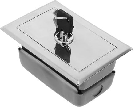 Mikikit Box Outdoor Switch Box for Shutter Door Control Durable Roller Door Switch Lock with User Friendly Design Safety Features Modern Enclosure with Hidden Lock Box