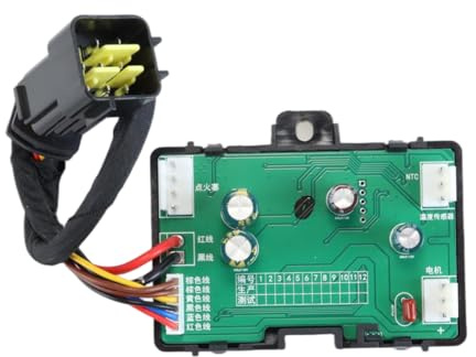 ACOLY Placa base del controlador del calentador de estacionamiento: para calentadores diésel de 12/24 V, compatible con 2 kW, 3 kW, 5 kW y 8 kW (placa de circuito principal)