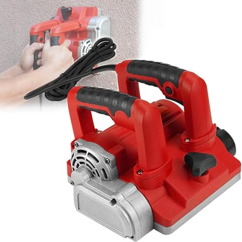 Piallatrice elettrica for pareti da 4580 W, raschietto for stucco, piallatrice con regolazione della profondità da 0 a 4 mm, pialla elettrica portatile for la rimozione della vecchia carta da parati