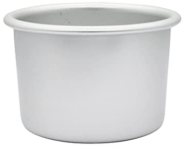 Abcsea 1 Pieza Molde para Hornear Pasteles, Moldes para Pasteles de Aluminio Anodizado, Moldes Desmontables Revestimiento Antiadherente, Moldes para Pasteles Horno, Libre de PFOA, 6.3 cm