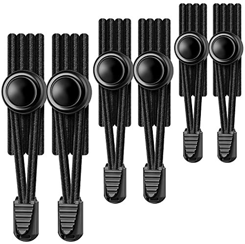 UpUGo 3 Paar Schnürsenkel Ohne Binden, Schnürsenkel Elastische Einheitsgröße für Erwachsene