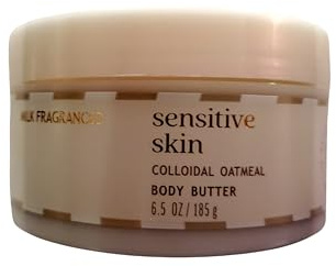 Bath and Body Works Sensitive Skin Milk Fragranced With Colloidal Oatmeal Whipped Body Butter