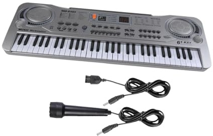 Generic Clavier de Piano électronique de 61 Touches, Portable pour Le