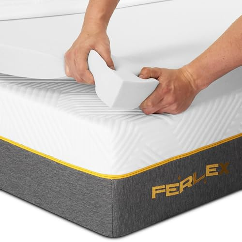 Ferlex - Viskoelastisk topp 7 cm | 140 x 200 cm, bäddmadrass | bäddmadrass och soffa