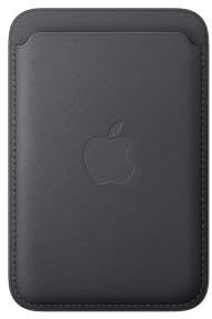 Apple iPhone Feingewebe Wallet mit MagSafe – Schwarz ​​​​​​​