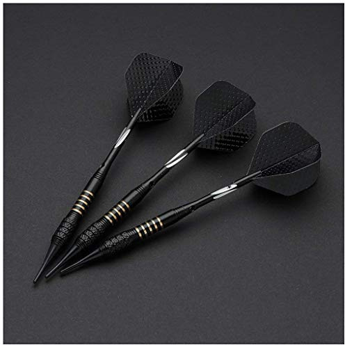hopewey Soft Dart Freccette 3 Pezzi 16 g Freccette Set Tournament Soft Tip Freccette Dart Set per tirassegno elettronico con Custodia Rigida, Albero in Alluminio, Pet Standard D17