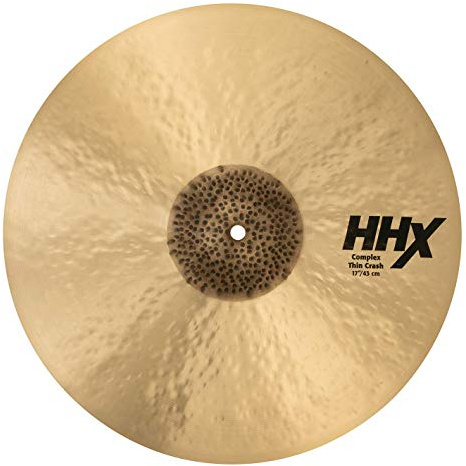 Sabian HHX 17 Complex Thin Crash Cymbal (11706XCN)