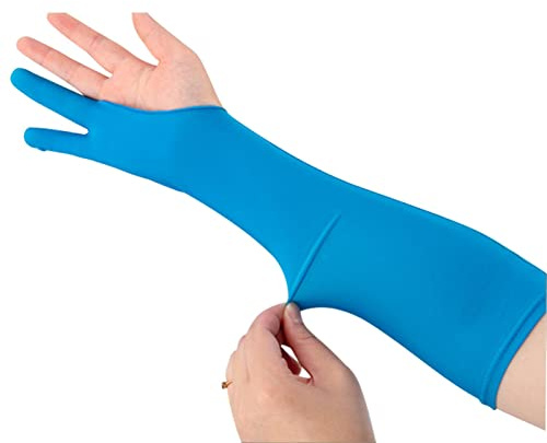 DMOYS Guanto da disegno con le dita, guanto da disegno, guanto da disegno per mano destra, guanti con 2 dita, antiscivolo, a prova di sbavature, per artisti