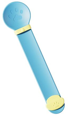 Quetschlöffel für Katzenleckerli, Quetschlöffel für Katzensnacks | Tragbarer Spender für Katzenlöffel, verschiebbar | Nassfutter-Squeezer-Löffel, Cat Bar Squeezer Feeder, Leckbarer Katzen-Snack-Schauf