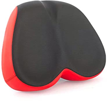 Pjeghbvop Cómodo sillín de bicicleta sin nariz, asiento de bicicleta de montaña, asiento ampliado para ciclismo y carretera