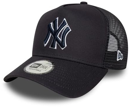 New Era Outline Trucker Adjustable Cap NY Yankees Dunkelblau, Size:OneSize