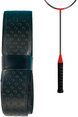 Ruban de Grip pour Raquette de Tennis | Revêtement de Grip pour Raquettes de Badminton - Surpoignées Confortables à Séchage Rapide pour Adolescents Adultes Hommes Femmes Sportifs