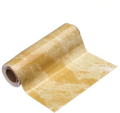 sourcing map Papel tapiz de grano de madera de 4 pulgadas x 16.4 pies, PVC, autoadhesivo, marco texturizado, impermeable, papel tapiz decorativo para pared, suelo, puerta, mesa, gabinetes, escritorio