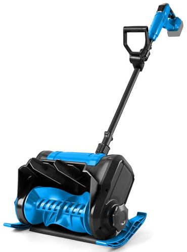 Cordless Snow Shovel Compatible with Makita 18V Battery (No Battery), Detachable Brushless Electric Snow Thrower with 30cm Cleaning Width, 17cm Cleaning Depth and 3 Adjustment Throwing Directions