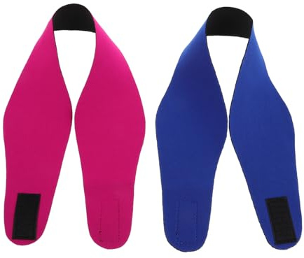 FRCOLOR 2piezas Diadema de Natación para Piscina y Buceo Antisalpicaduras Protección Auditiva para Oreja Elástico para Mujer y Nadador Cubierta para Cabello Agua