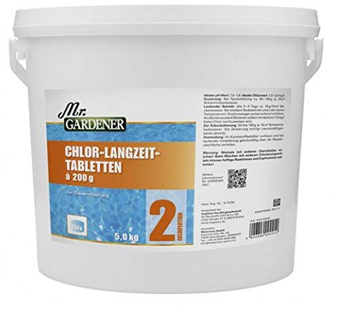 EM Mr.GARDENER Chlortabletten Lan a 200g, 5,0Kg 0505705MG