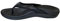 OR8 Wellness Orthopädische Sandalen zur Linderung von Plantarfasziitis mit integrierter Senkfußstütze und Fersenschale, Schwarz, Größe: 40 EU