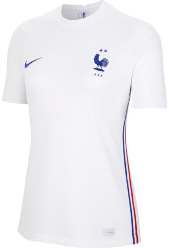 Nike 2020-2021 France Away Womens Football Soccer T-Shirt Maglia