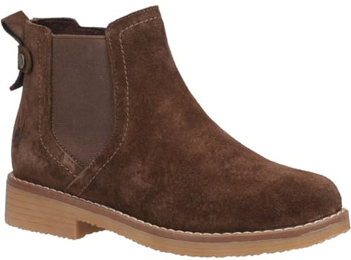 Hush Puppies Female Maddy Ladies Ankle Boots, Chocolate, 5