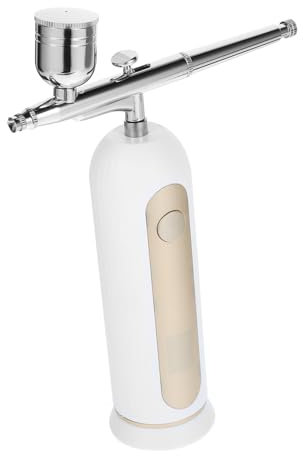 WOONEKY 1 Juego Aparato De Hidratación En Spray Aerógrafo Con Compresor Aerógrafo Portátil Kit De Aerógrafo Para Pintar Modelos Uñas Con Aerógrafo Abs Compresor De Aire Eléctrico