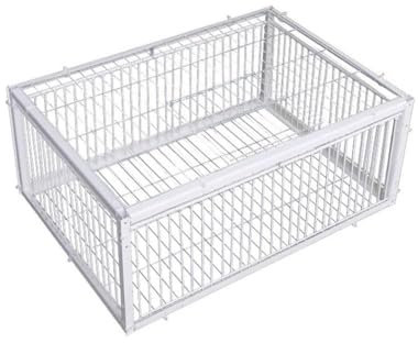 BBASILIYSD Gabbia per Piccioni a Prova di Fuga, Portatile per Uccelli, Facile da Montare all'Aperto