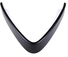Rejilla del radiador para auto V-Frame Compatible con Alfa Romeo Stelvio 2017-2020, rejilla frontal V-Frame para accesorios de Alfa Romeo Stelvio, accesorio de moldura exterior de auto (Yahei)