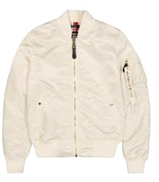 Alpha Industries Ma-1 Vf Lw - Bomberjacka för kvinnor, Vintage White, S