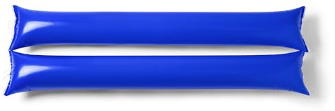 Pack de 50 Pares de Aplaudidores Hinchables Reutilizables – Palos de Animación Ruidosos para Eventos y Deportes (Azul Royal, 25 Pares)