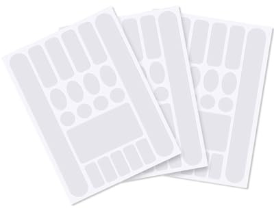JUKOTA 3 Pièces Autocollant Résistant aux Rayures Cadre de Vélo Film de Protection pour Cadre de Vélo Autocollants Protection de Chaîne de Vélo Protecteur de Cadre de Vélo pour Vélo de Route VTT