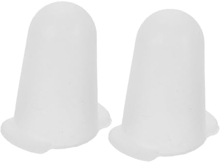 baktillbehör 10 st silikonkaksmunstycken, skydd for spritsmunstycken, silikonbakverktyg for tårtdekorering med stark adsorption och munstycksskydd munstycke