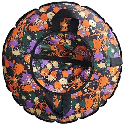 Trineo De Nieve - Colchoneta Inflable De PVC De 104 Cm con Asas - Trineo para Niños y Adultos - para la Navidad, la Piscina, el Invierno, el Exterior, los Adultos, Camping, la, Césped y los