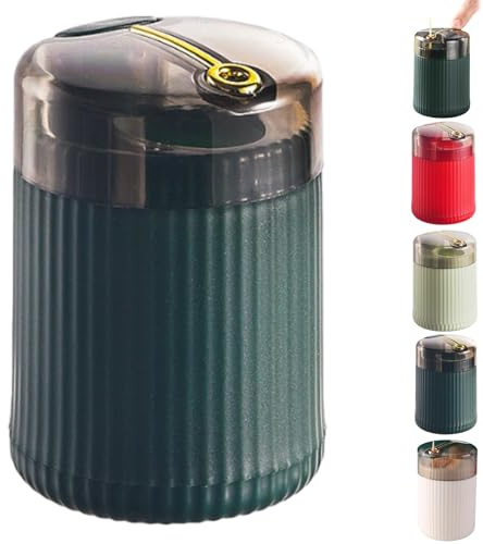 Generico Distributore automatico di stuzzicadenti Pop-Up, Distributore automatico di stuzzicadenti, Portastuzzicadenti portatile a scomparsa, Barattolo per stuzzicadenti da salotto (C)