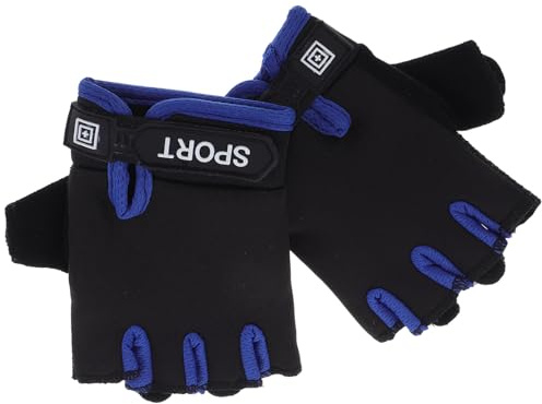 MAGICLULU Guantes de Ciclismo Niñas Medio Dedo, Antideslizantes Nylon, Cómodos y Transpirables para Deportes y Patinaje