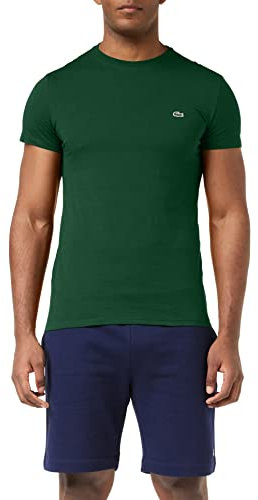 Lacoste Th6709, T-shirt Uomo, Green, S