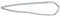 LUTH Premium Profi Parts Trommelspannfilz kompatibel mit Zanker 125874602/1 Vorne für Trockner