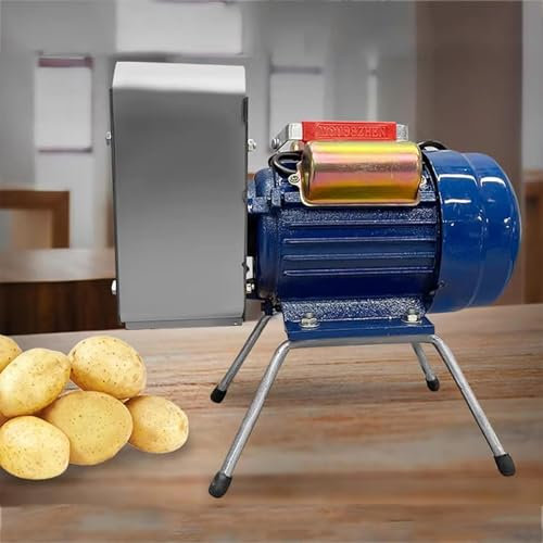 Schiacciapatate Elettrico, Albero E Ingranaggio Per Schiacciapatate In Acciaio Inossidabile Da 750 W, Liscio Delicato E Buon Gusto, Produzione Di 20-30 Kg/h E Risparmio Di Tempo, Per Aglio, Pomodori