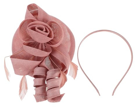 GALPADA Accessoire Capillaire Spiralé Lin Synthétique Pour Et Élégant Et Confortable Pour Mariées Et Demoiselles