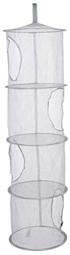 Gcroet Mesh Suspendu, Rangement Suspendu à 4 Niveaux à 4 Niveaux Pliable Suspendu Filet de Rangement, Filet de Rangement en Mailles suspendues, Rangement de Jouets Suspendu, Organisateur de