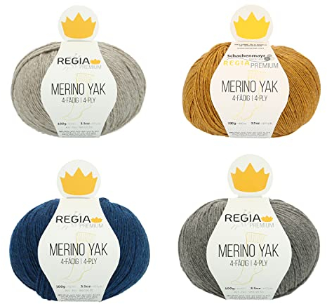 Regia Schachenmayr Premium Merino Yak, Set set01 Handstrickgarne