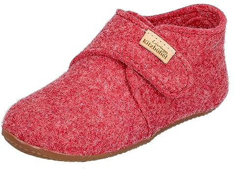 Living Kitzbühel Unisex Baby Babyklettschuh Filz unifarben (Astro Dust, EU Schuhgrößensystem, Baby, Numerisch, M, 18)