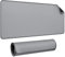 JIALONG Mousepad Schreibtischunterlage Multifunktionales Office Mauspad Großes rutschfeste Mausmatte, Mac- und PC-Gaming-Zubehör, Grau 900x400mm