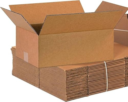 Lote de 15 Cajas Cartón Envases para Envíos 50 x 40 x 39 cm Doble Canal - Embalajes Comprar Cajas Fuertas Grandes Cartón Baratas para envíos Ofertas, lotes paquetes