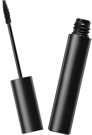 HIAKDOFT Tintura Temporanea Nero per Barba e Sopracciglia Uomo 10ml Pennello in Plastica Sicuro e Facile da Applicare per Look Definito e Naturale