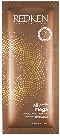 ( REDKEN ) All Soft Mega Recovery Tissue Mask Cap für extrem trockenes Haar, 1x Stück, Haarmaske, Conditioner