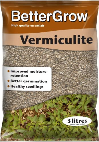 BetterGrow Vermiculite, Horticultural medium Grade, 3L