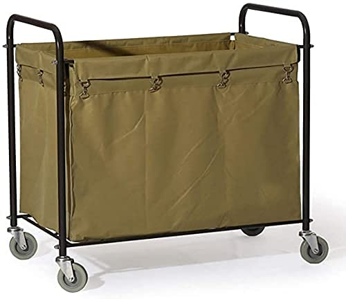 MERTNK Cuisine Chariots Mobiles Chariot de Buanderie Grand Chariot de Lavage Chariot Heavy Duty Heavy Duty Panier de Lavage Industriel À Roulettes Vêtements Serviette Stockage Chariot de Blanchisserie