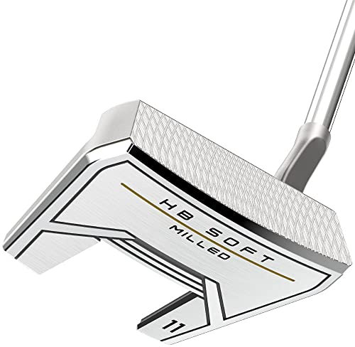 Cleveland Golf HB Soft Milled #11 Slant FG Palos de Golf, Putter, Hombres, Satén