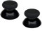 VicRole Palillos de repuesto negros para controlador Meta Quest 2, kit de reparación, botones personalizados negros analógicos para auriculares Oculus Quest 2 VR