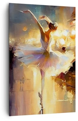 ARTTOR Quadri Moderni su Tela 80x120 cm Verticale Persone Musica - 5985